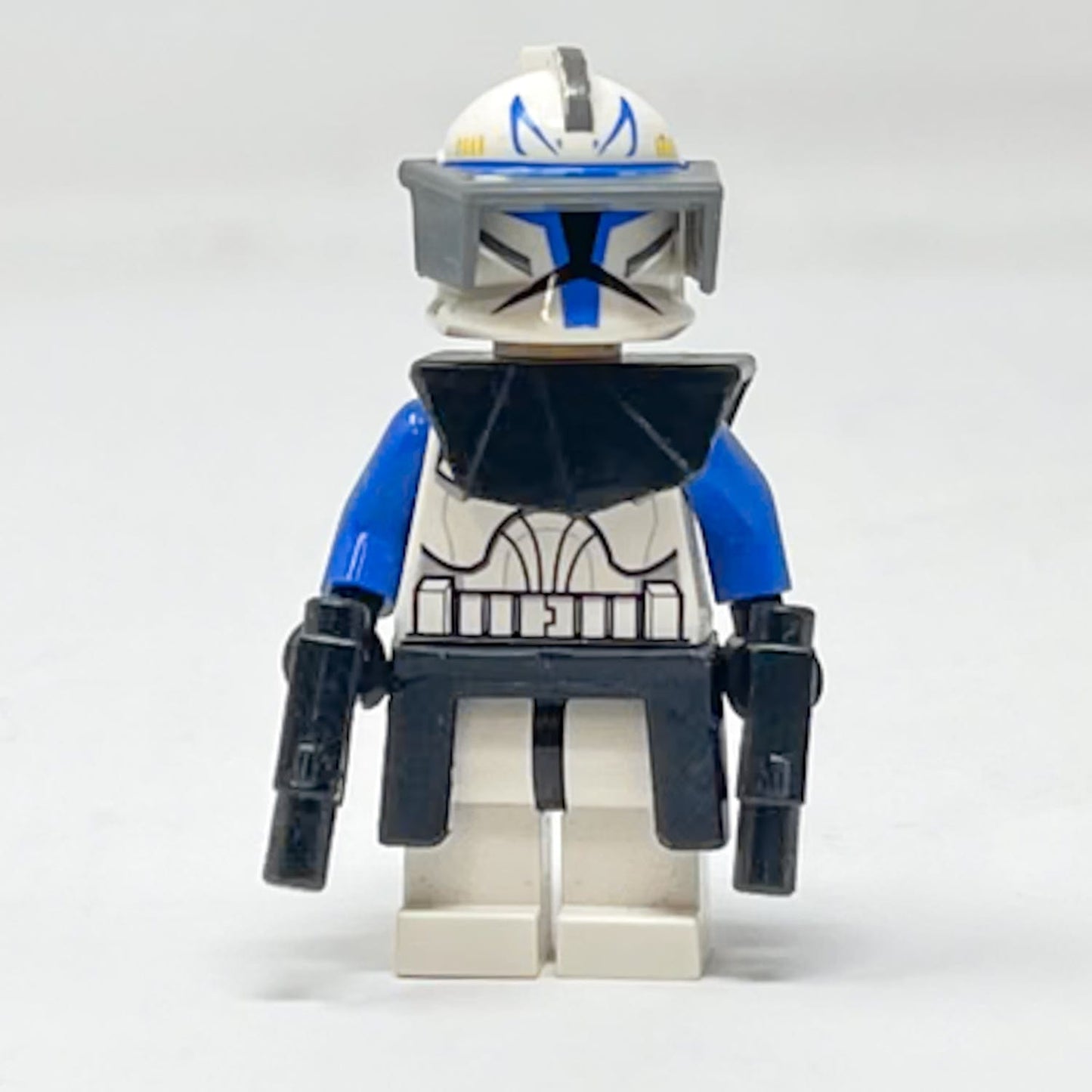 Vintage Lego Star Wars Lego Minifigure Clone Trooper Captain Rex, 501st Legion (Phase 1)  - SW0194 - Lego Star Wars Minifigure