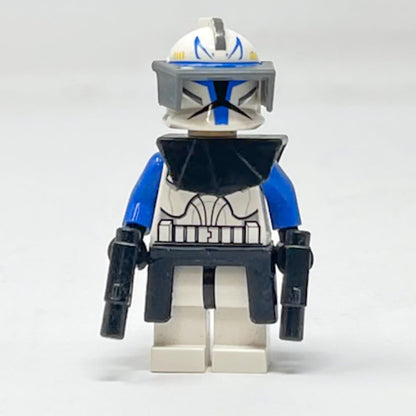 Vintage Lego Star Wars Lego Minifigure Clone Trooper Captain Rex, 501st Legion (Phase 1)  - SW0194 - Lego Star Wars Minifigure