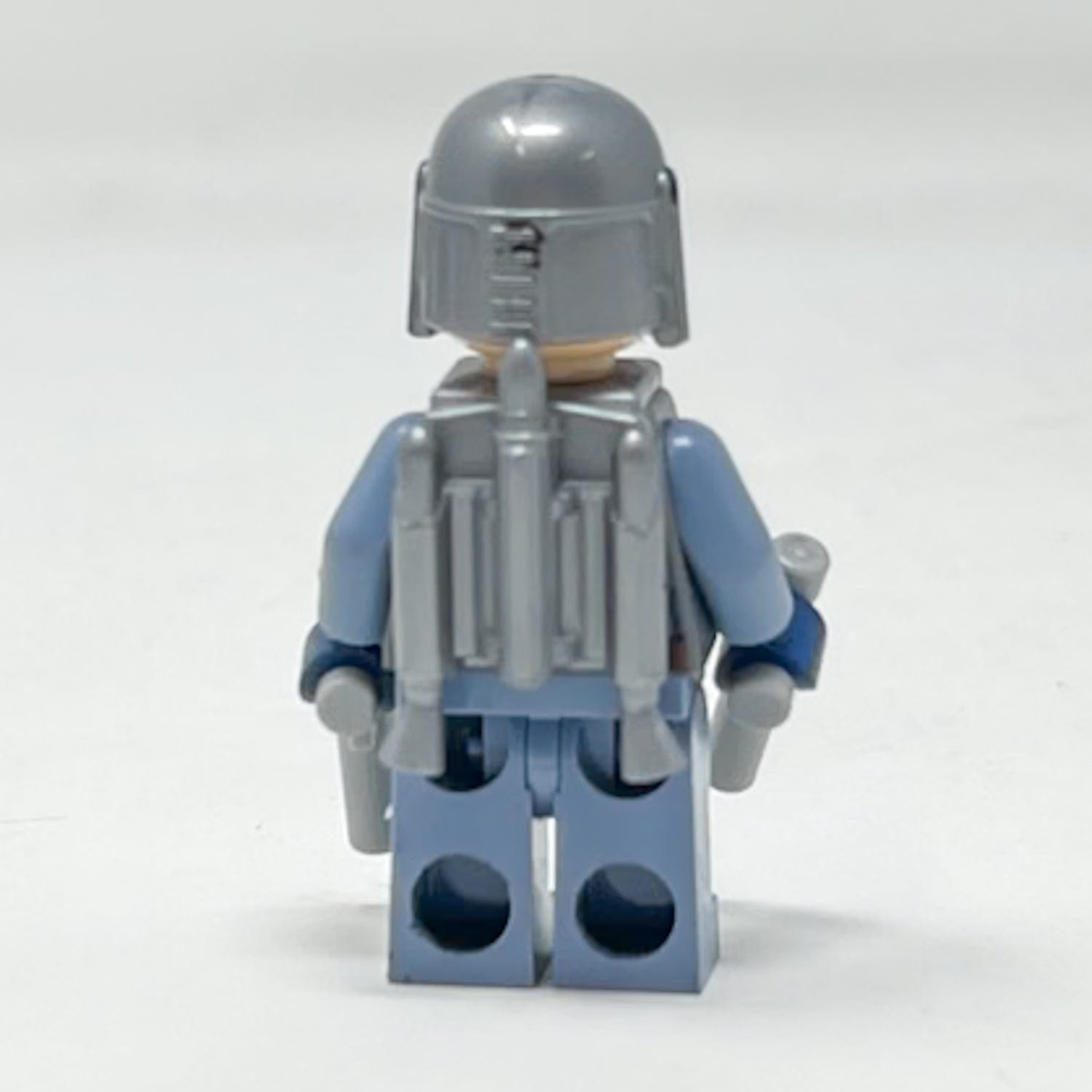 Vintage Lego Star Wars Lego Minifigure Jango Fett - Light Nougat Head, Angry - SW0845 - Lego Star Wars Minifigure