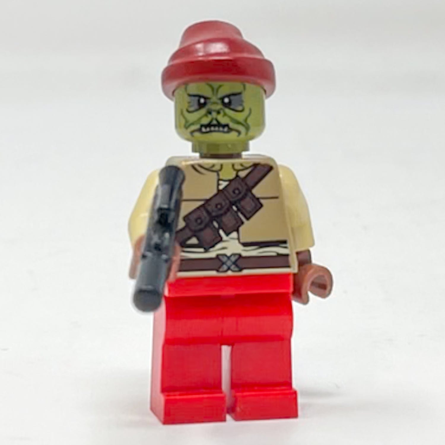 Vintage Lego Star Wars Lego Minifigure Kithaba (Klatooinian Skiff Guard)  - SW1386 - Lego Star Wars Minifigure