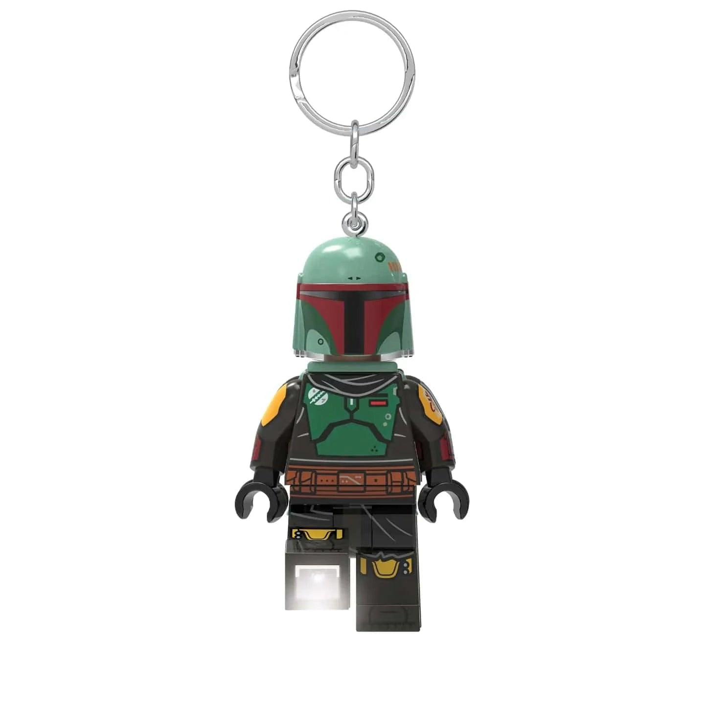 Vintage Lego Star Wars Lego Minifigure LEGO Star Wars Boba Fett Keychain Flashlight