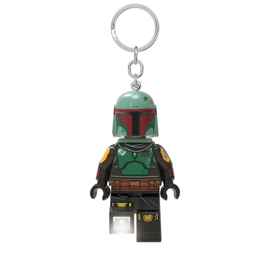 Vintage Lego Star Wars Lego Minifigure LEGO Star Wars Boba Fett Keychain Flashlight