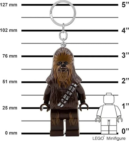 Vintage Lego Star Wars Lego Minifigure LEGO Star Wars Chewbacca Keychain Flashlight