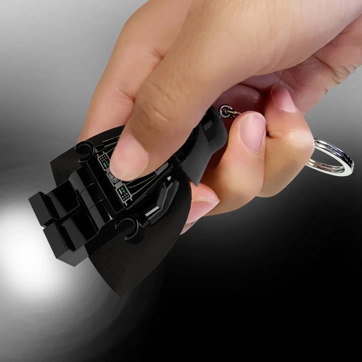 Vintage Lego Star Wars Lego Minifigure LEGO Star Wars Darth Vader Keychain Flashlight