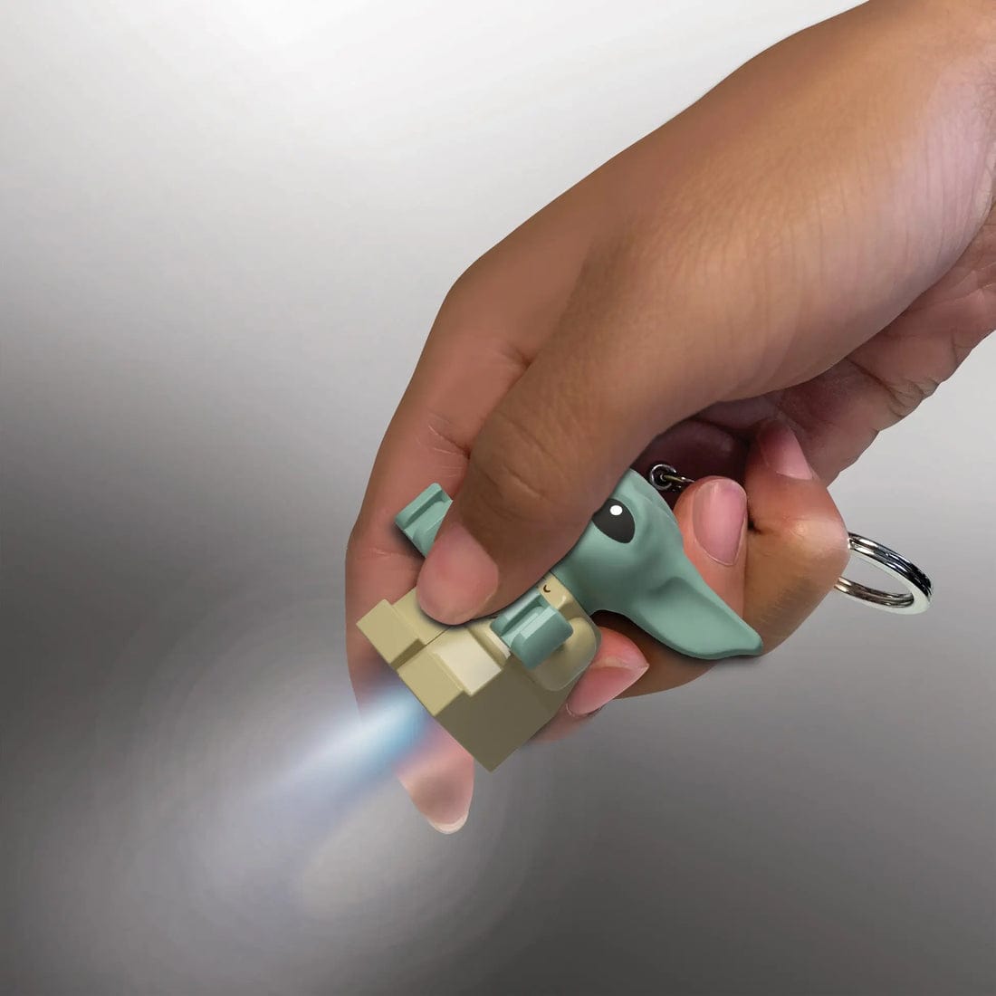 Vintage Lego Star Wars Lego Minifigure LEGO Star Wars Grogu Keychain Flashlight