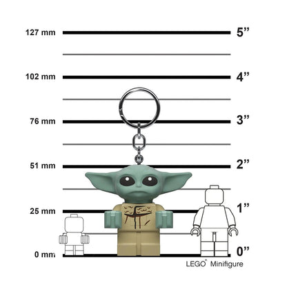 Vintage Lego Star Wars Lego Minifigure LEGO Star Wars Grogu Keychain Flashlight