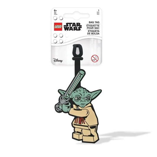 Vintage Lego Star Wars Lego Minifigure LEGO Star Wars Yoda Bag Tag