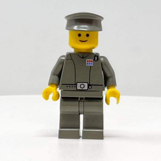 Vintage Lego Star Wars Lego Minifigure LEGO SW0046 - Imperial Officer (Commander) - Star Wars Minifigure