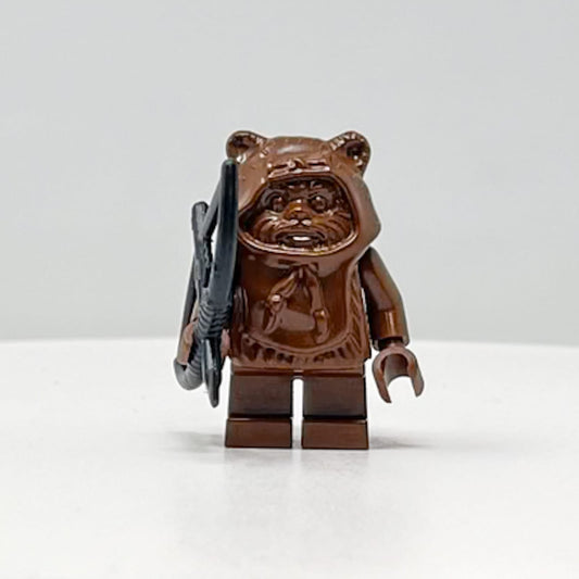 Vintage Lego Star Wars Lego Minifigure LEGO SW0050 - Ewok (Wicket) - Star Wars Minifigure