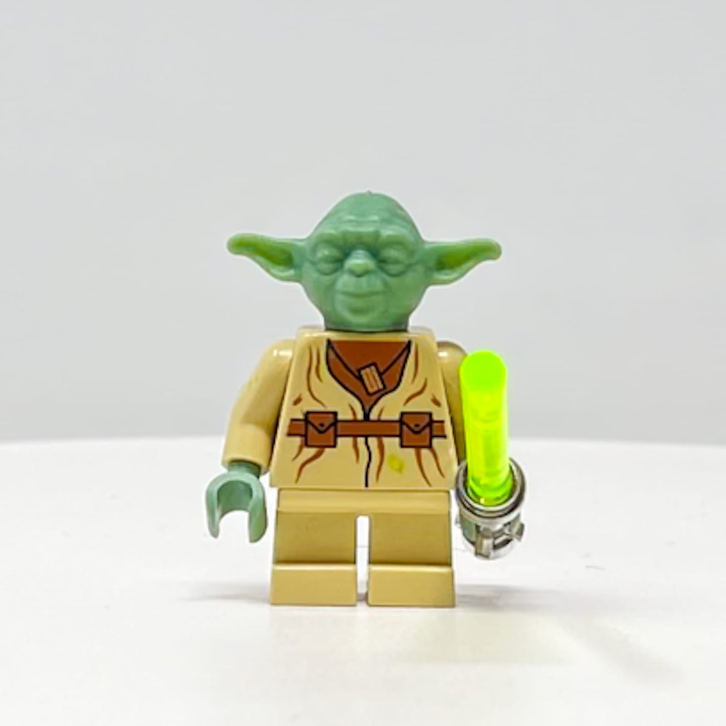 Vintage Lego Star Wars Lego Minifigure LEGO SW0051 - Yoda - Star Wars Minifigure