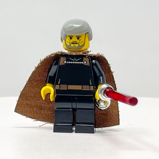 Vintage Lego Star Wars Lego Minifigure LEGO SW0060 - Count Dooku (2002) - Star Wars Minifigure