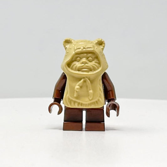 Vintage Lego Star Wars Lego Minifigure LEGO SW0067 - Ewok (Paploo) - Star Wars Minifigure