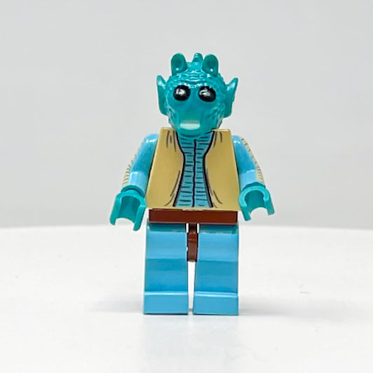 Vintage Lego Star Wars Lego Minifigure LEGO SW0110 - Greedo - Star Wars Minifigure
