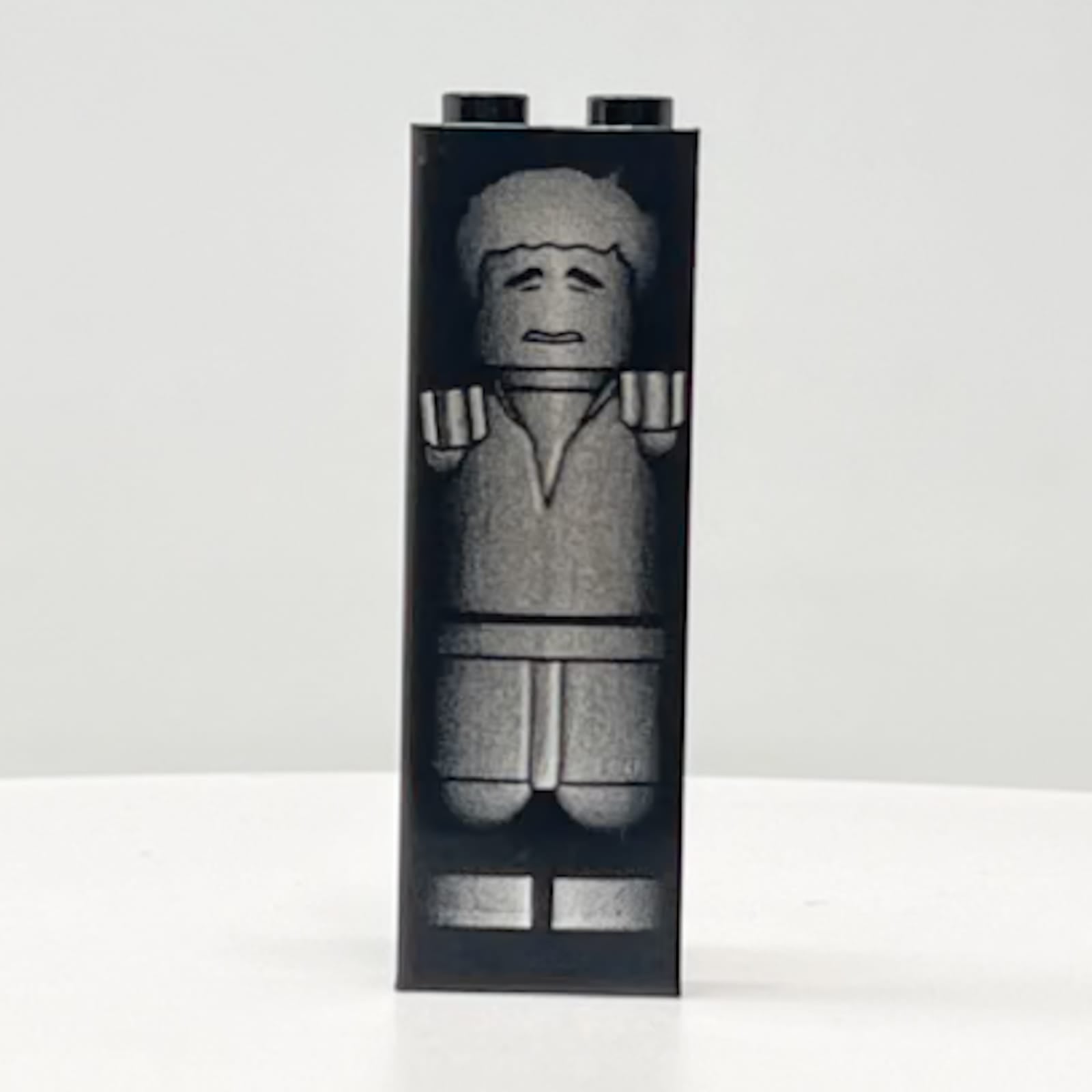 Vintage Lego Star Wars Lego Minifigure LEGO SW0984 - Han Solo in Carbonite - Star Wars Minifigure