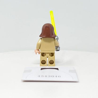 Vintage Lego Star Wars Lego Minifigure Qui-Gon Jinn - SW0172 - Lego Star Wars Minifigure (Copy)