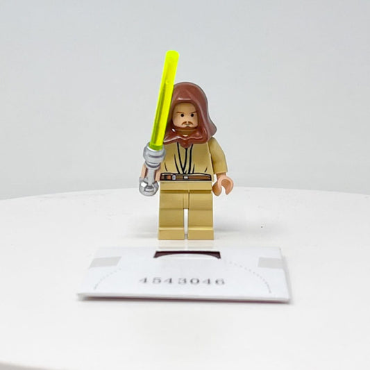 Vintage Lego Star Wars Lego Minifigure Qui-Gon Jinn - SW0172 - Lego Star Wars Minifigure (Copy)
