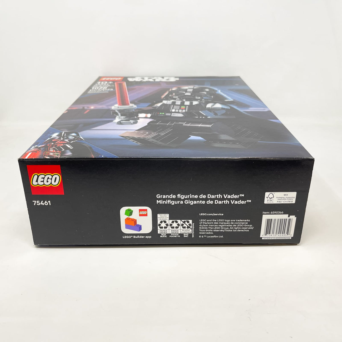 Vintage Lego Star Wars Lego Up-Scaled Darth Vader Minifigure 75461 - LEGO Star Wars (2026) - Sealed