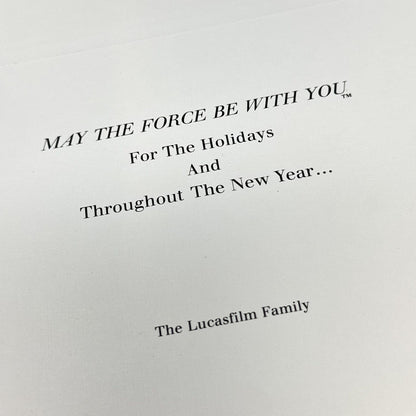 Vintage Lucasfilm Star Wars Non-Toy Lucasfilm Internal Christmas Card 1979 - Unused - Ralph McQuarrie