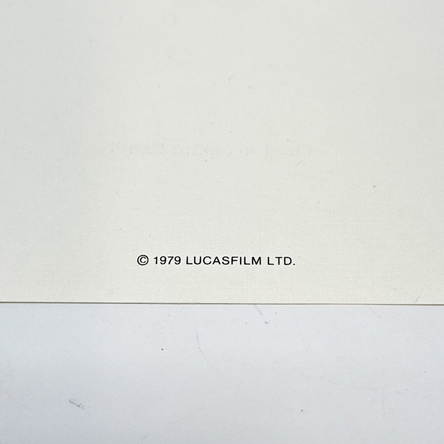 Vintage Lucasfilm Star Wars Non-Toy Lucasfilm Internal Christmas Card 1979 - Unused - Ralph McQuarrie