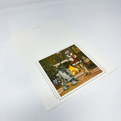 Vintage Lucasfilm Star Wars Non-Toy Lucasfilm Internal Christmas Card 1979 - Unused - Ralph McQuarrie