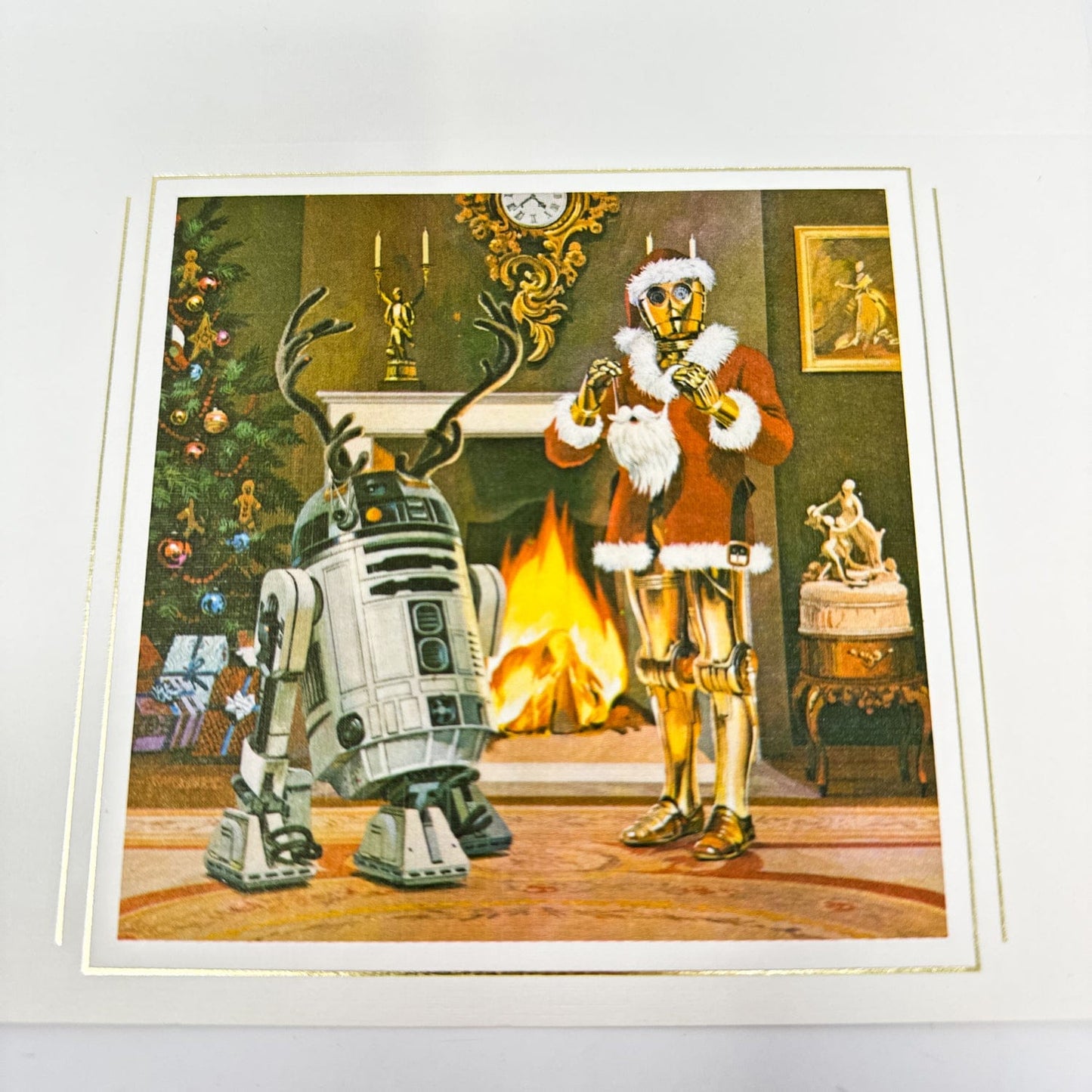 Vintage Lucasfilm Star Wars Non-Toy Lucasfilm Internal Christmas Card 1979 - Unused - Ralph McQuarrie