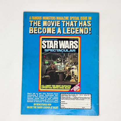 Vintage Magazine Star Wars Non-Toy Monsters Magazine - R2-D2 Cover - 1977