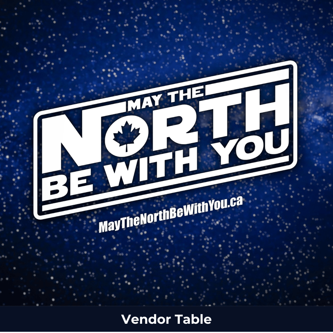 Vintage MTNBWY Star Wars Ticket Vendor Table - May The North Be With You