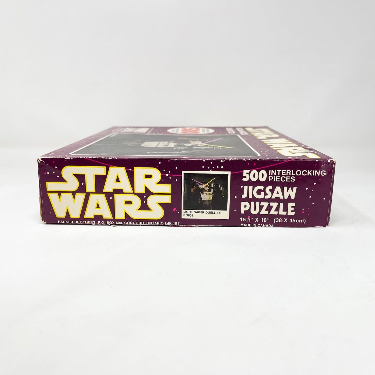 Vintage Parker Brothers Star Wars Non-Toy Star Wars Puzzle - Light Saber Duell - SEALED Canadian