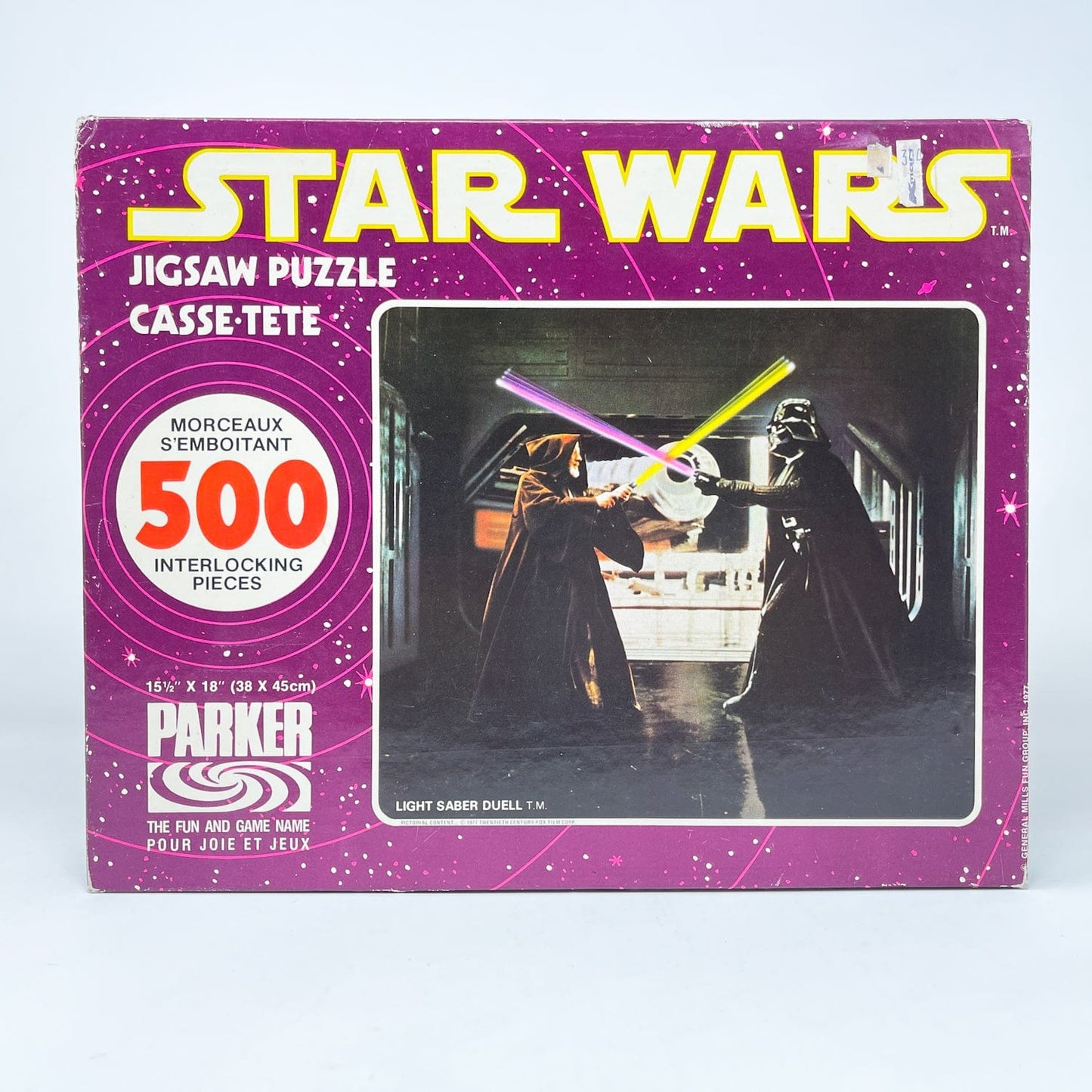 Vintage Parker Brothers Star Wars Non-Toy Star Wars Puzzle - Light Saber Duell - SEALED Canadian
