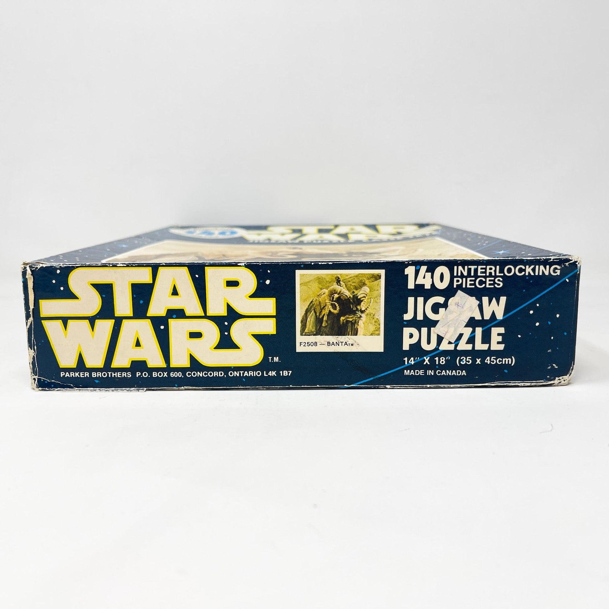 Vintage Parker Brothers Star Wars Vehicle Star Wars Puzzle -  Bantha SEALED 140 Piece Canadian