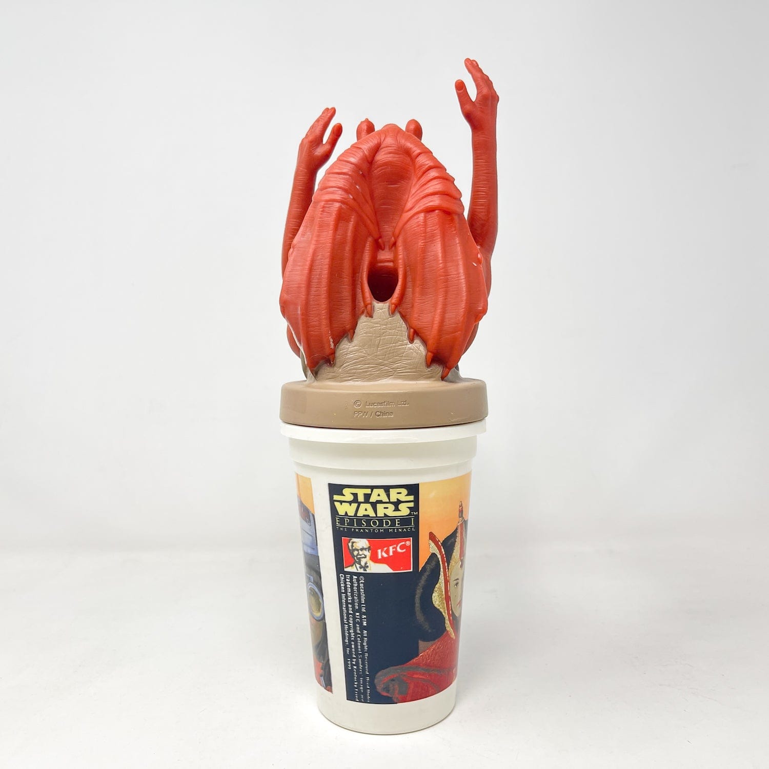 Vintage Pepsi Star Wars Ads KFC Japan Star Wars Episode 1 Cup Toppers Counter Display