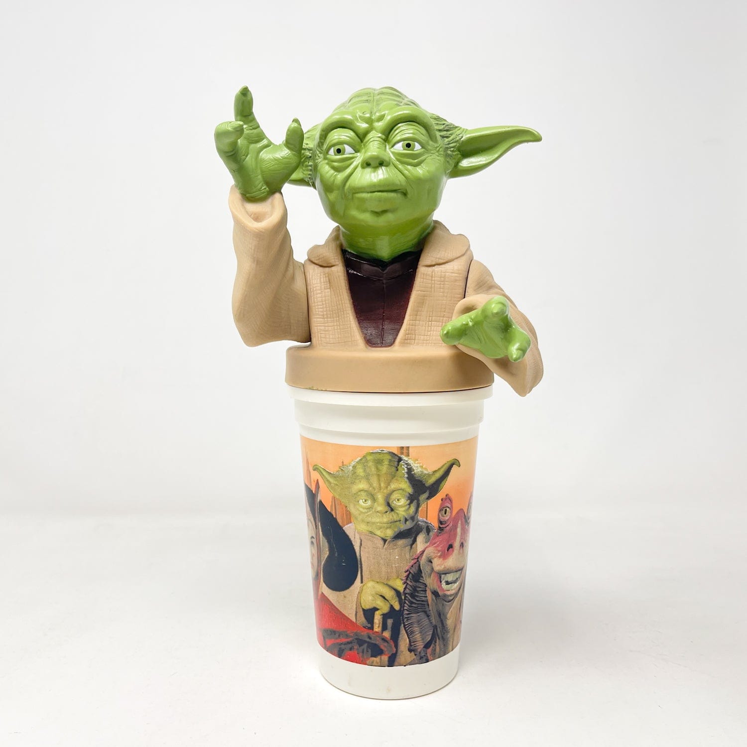 Vintage Pepsi Star Wars Ads KFC Japan Star Wars Episode 1 Cup Toppers Counter Display