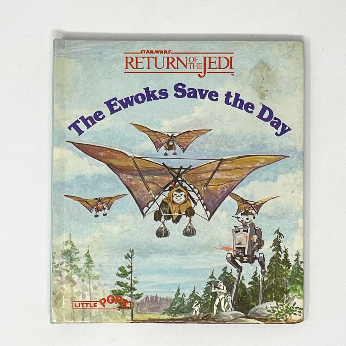 Vintage Random House Star Wars Non-Toy Ewoks Save The Day - Pop-up Book