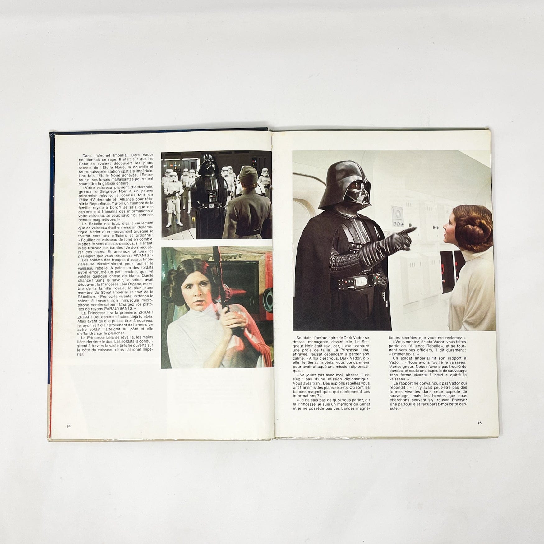 Vintage Random House Star Wars Non-Toy Guerre Des Etoiles Star Wars Story Book - Canada French