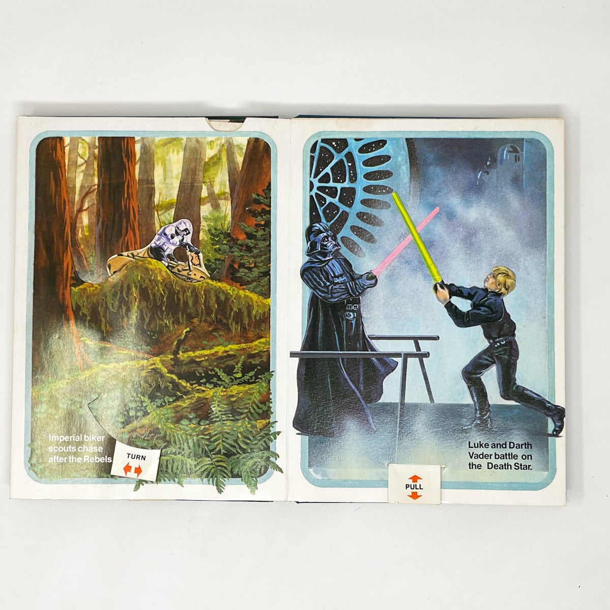 Vintage Random House Star Wars Non-Toy Return of the Jedi Pop-Up Book