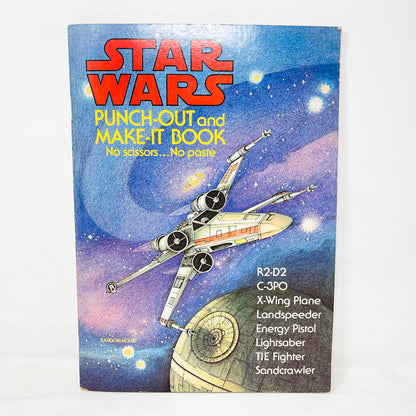 Vintage Random House Star Wars Non-Toy Star Wars Punch-Out and Make-It Book - Vintage Star Wars