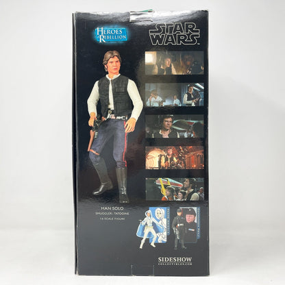 Vintage SIDESHOW Star Wars Han Solo - Heroes of the Rebellion - Sideshow 1:6 Scale
