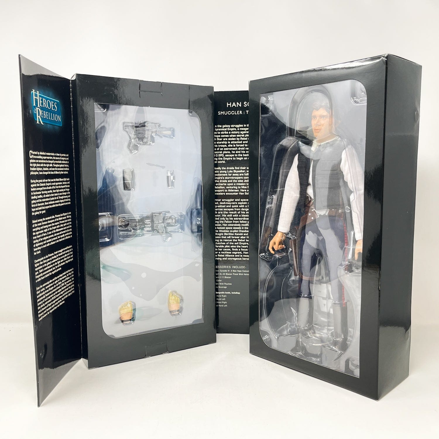 Vintage SIDESHOW Star Wars Han Solo - Heroes of the Rebellion - Sideshow 1:6 Scale