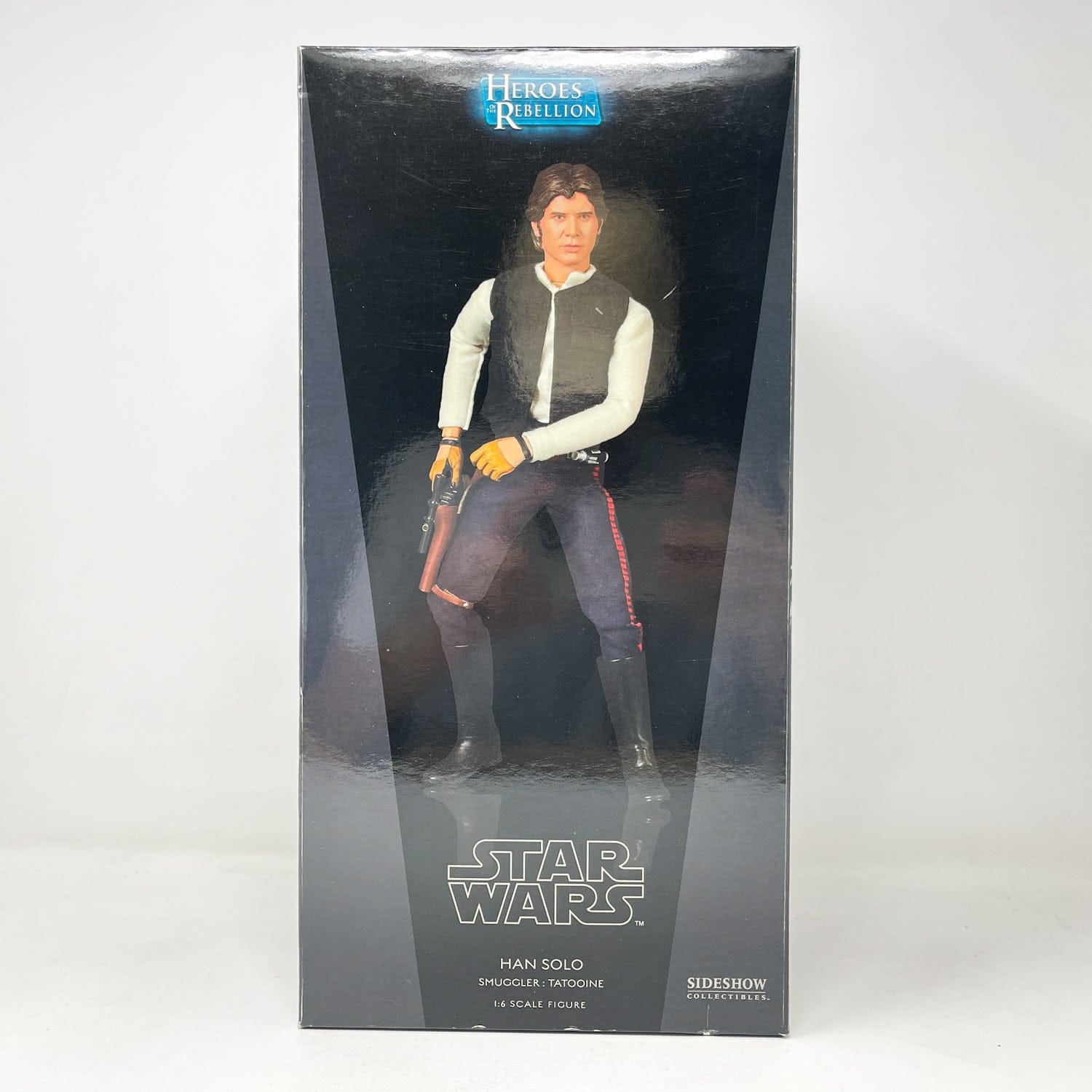 Vintage SIDESHOW Star Wars Han Solo - Heroes of the Rebellion - Sideshow 1:6 Scale