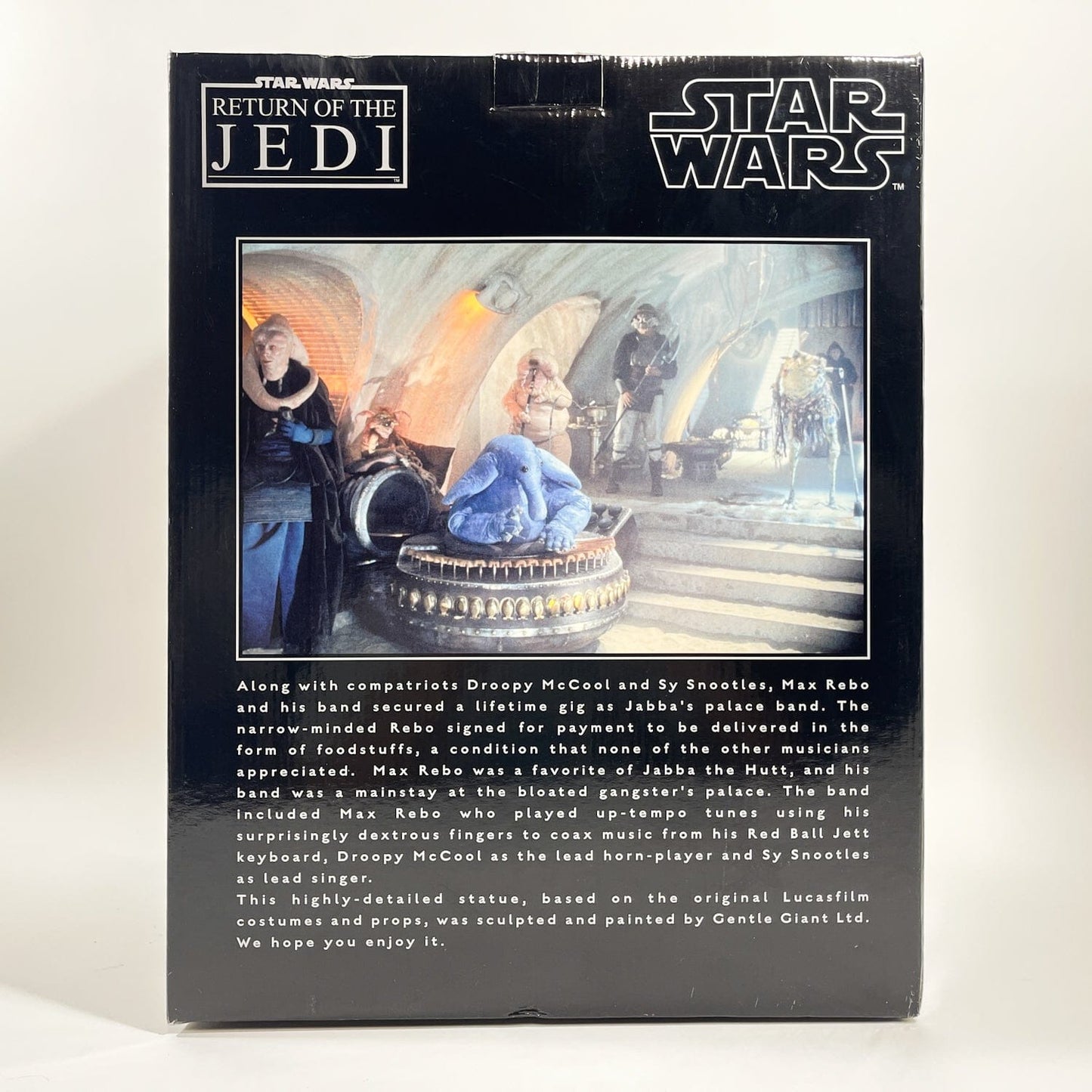 Vintage SIDESHOW Star Wars Jabba's Palace Band (Max Rebo) - Limited Edition Statue - Gentle Giant