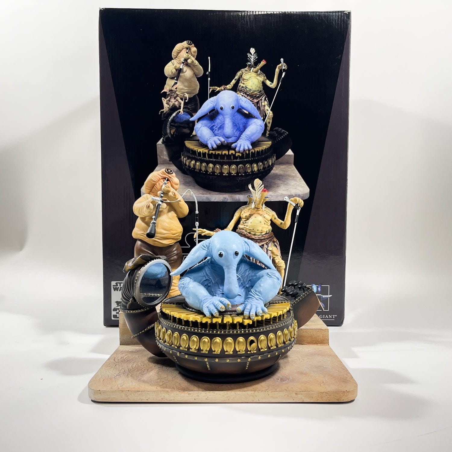 Vintage SIDESHOW Star Wars Jabba's Palace Band (Max Rebo) - Limited Edition Statue - Gentle Giant