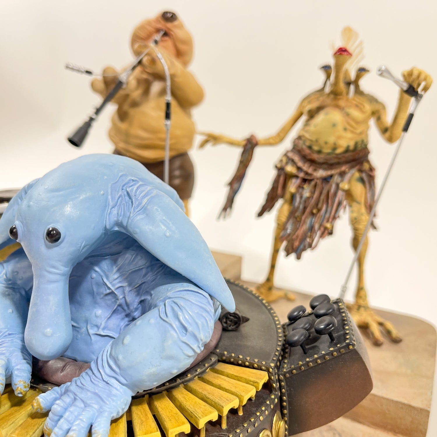 Vintage SIDESHOW Star Wars Jabba's Palace Band (Max Rebo) - Limited Edition Statue - Gentle Giant