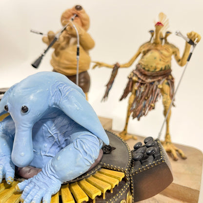Vintage SIDESHOW Star Wars Jabba's Palace Band (Max Rebo) - Limited Edition Statue - Gentle Giant
