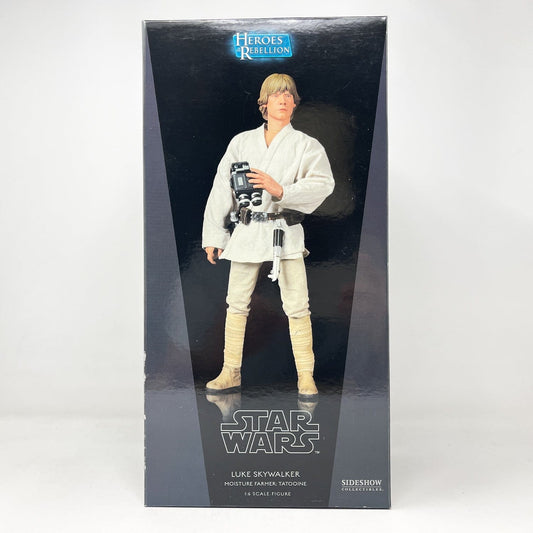 Vintage SIDESHOW Star Wars Luke Skywalker - Heroes of the Rebellion - Sideshow 1:6 Scale
