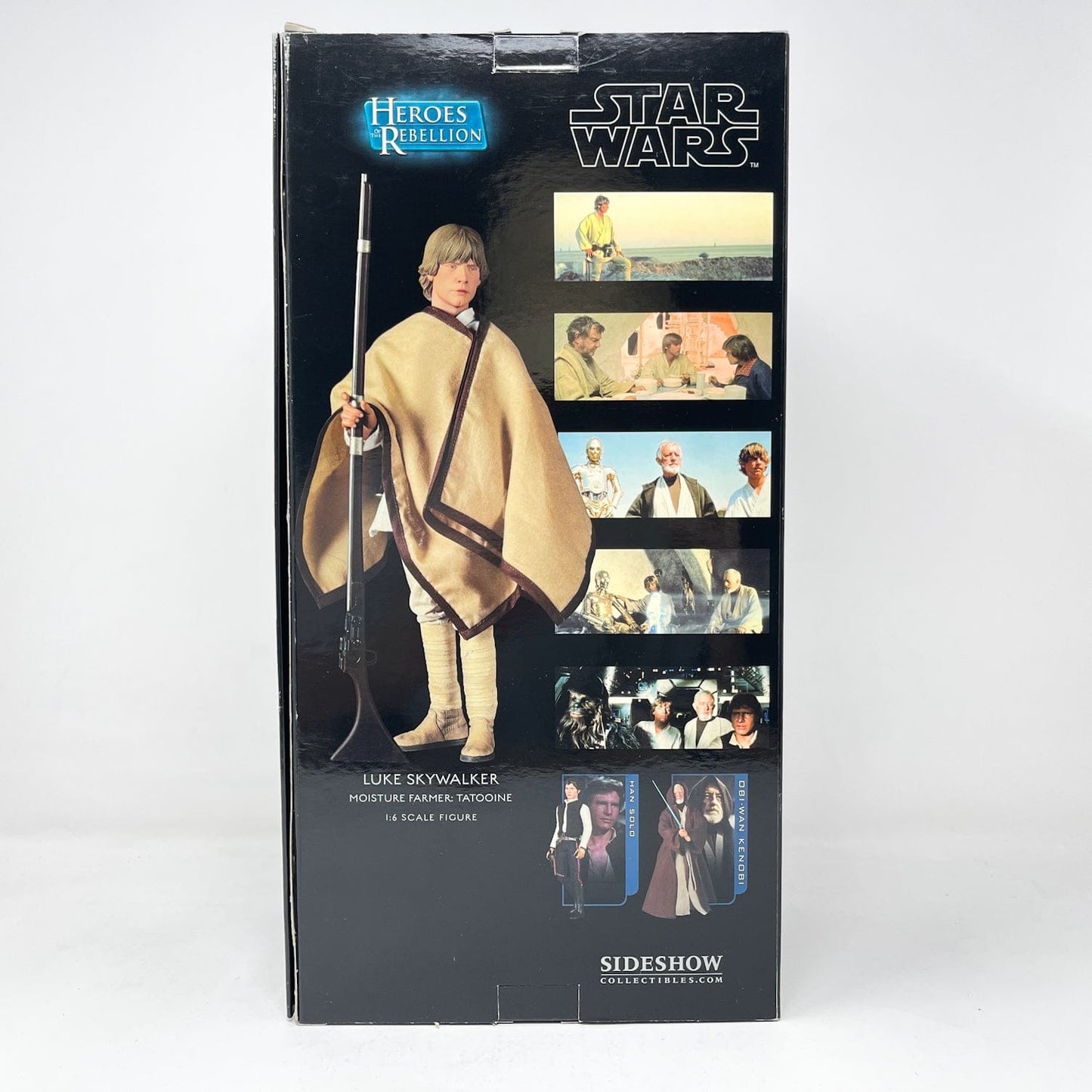 Vintage SIDESHOW Star Wars Luke Skywalker - Heroes of the Rebellion - Sideshow 1:6 Scale