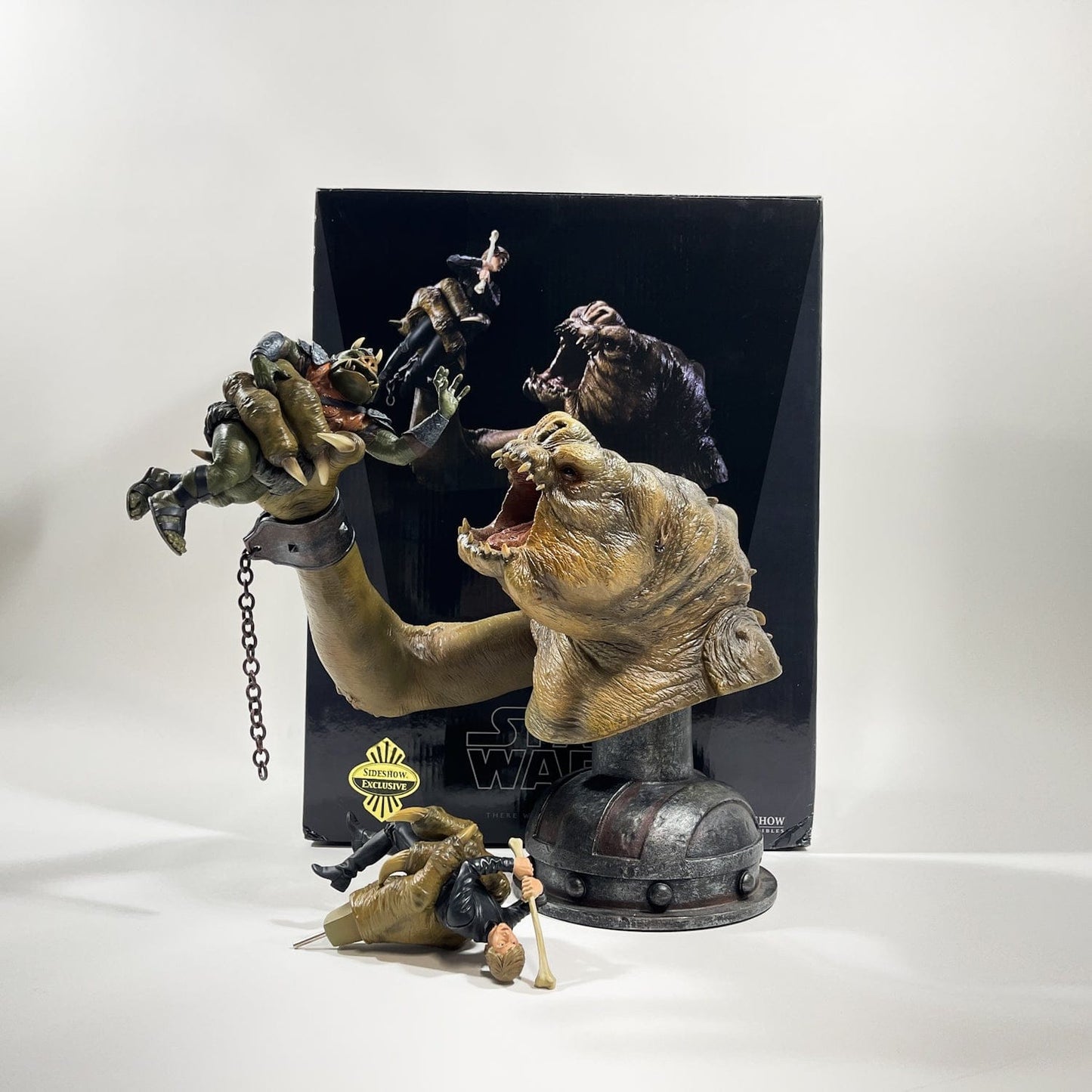 Vintage SIDESHOW Star Wars Rancor - There Will Be No Bargain Diorama - Sideshow Exclusive Edition