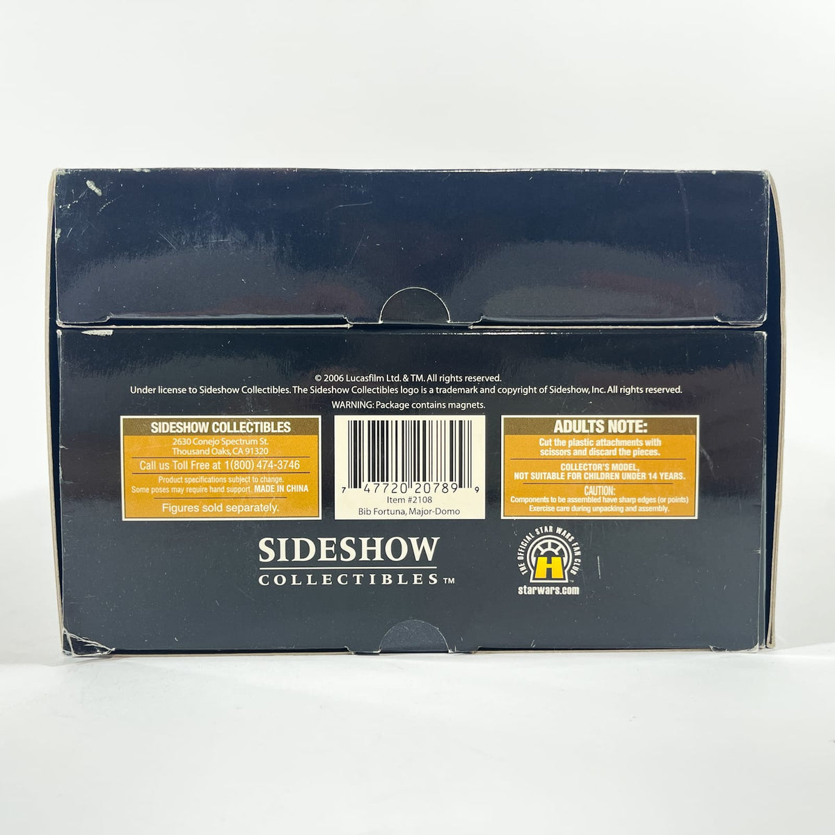 Vintage SIDESHOW Star Wars Statues & Busts Bib Fortuna – Sideshow Collectibles Sixth Scale Figure (2006)