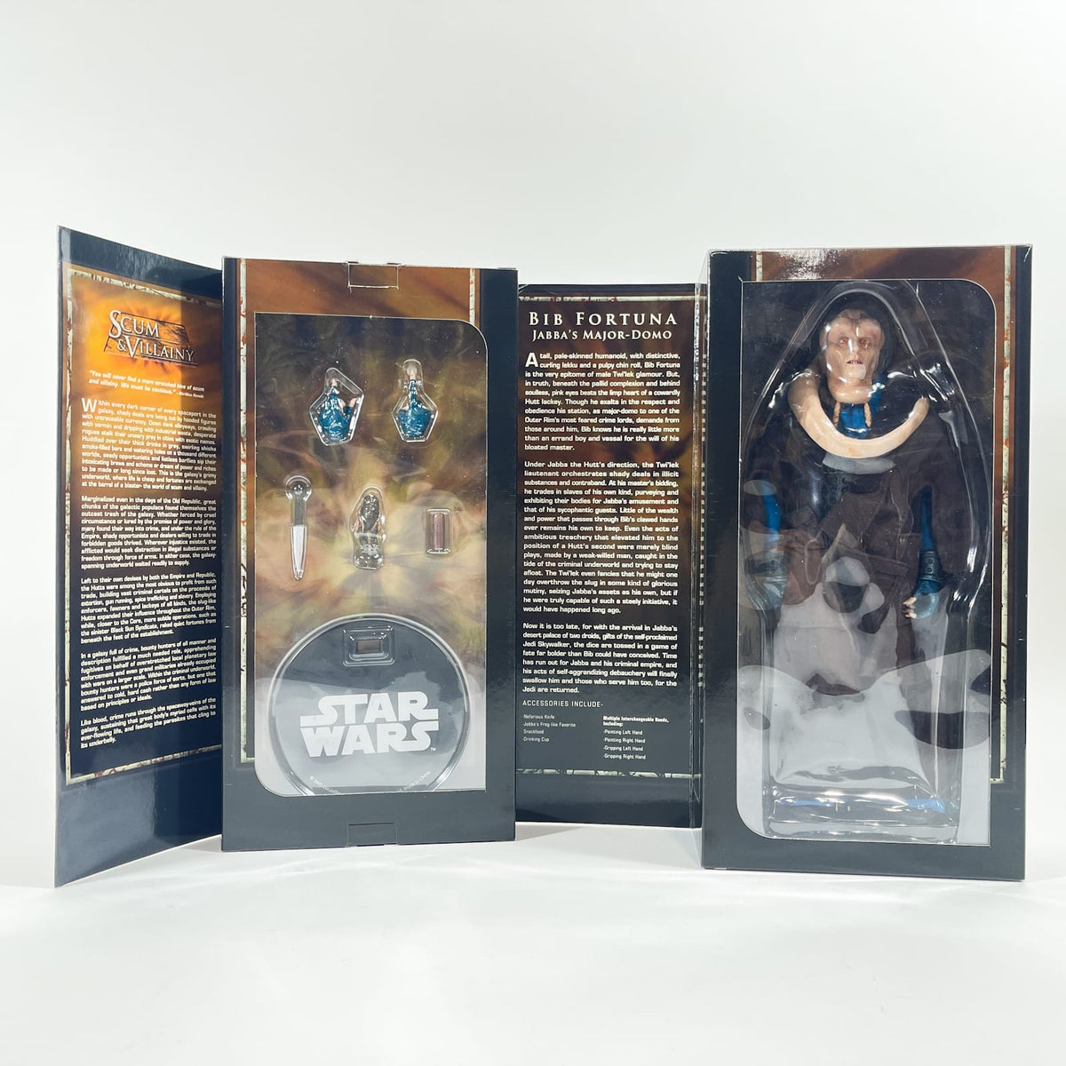 Vintage SIDESHOW Star Wars Statues & Busts Bib Fortuna – Sideshow Collectibles Sixth Scale Figure (2006)