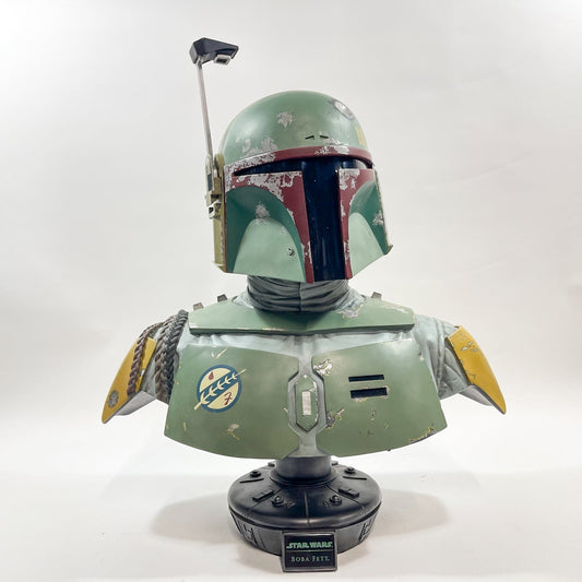 Vintage SIDESHOW Star Wars Statues & Busts Boba Fett (ESB) 1:1 Life-Size Bust - Sideshow