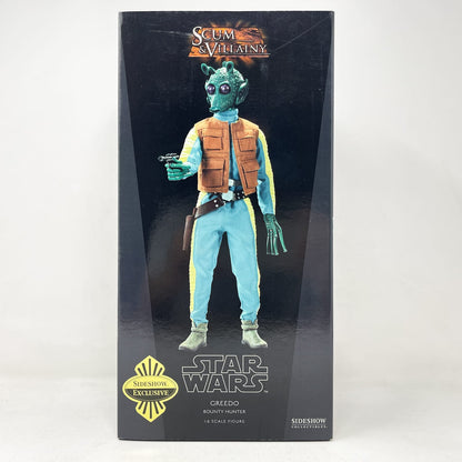 Vintage SIDESHOW Star Wars Statues & Busts Greedo (Bounty Hunter) Exclusive Edition– Sideshow Collectibles Sixth Scale Figure (2010)
